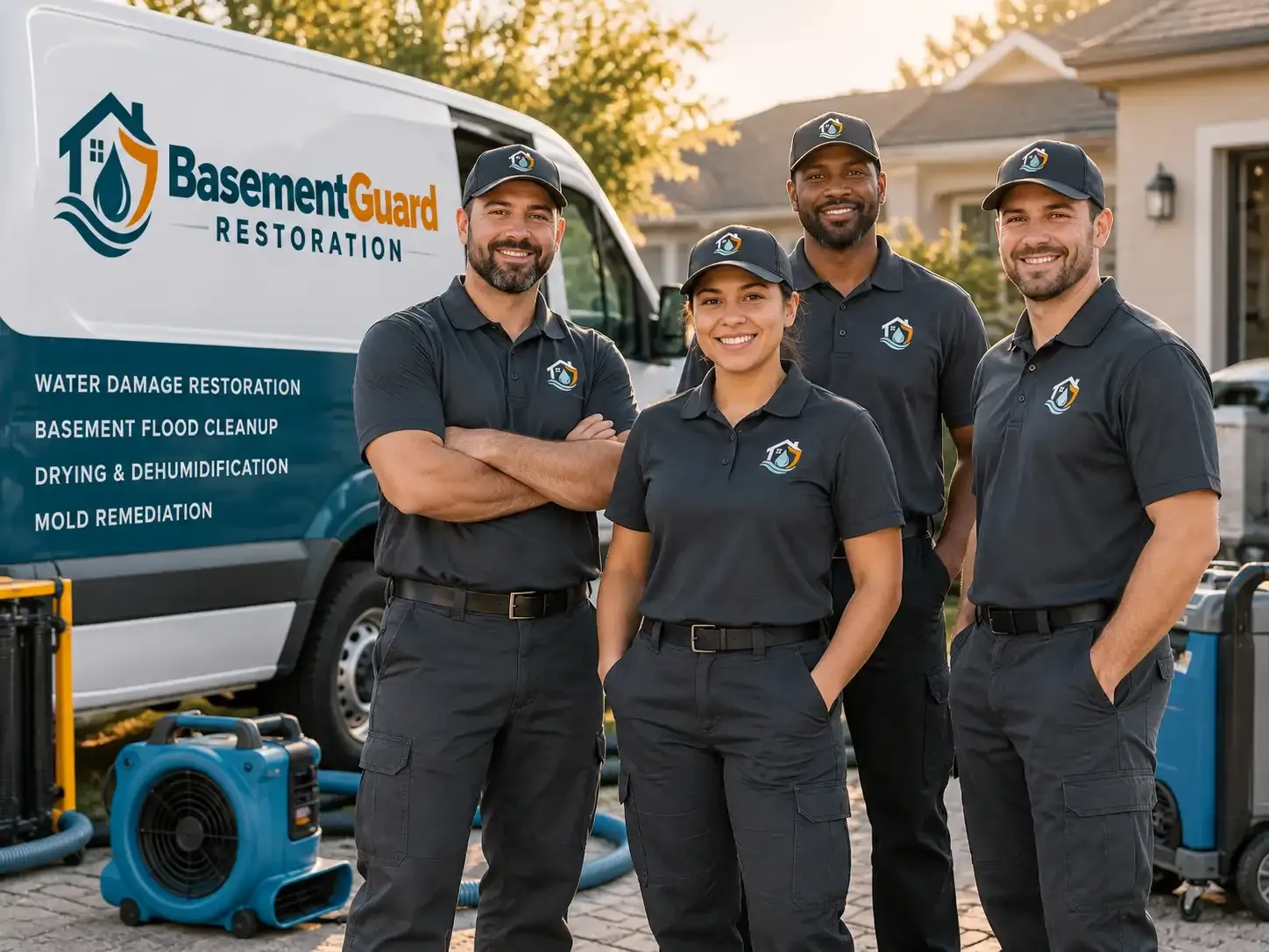 Basement Water Damage Restoration company in Lott, TX